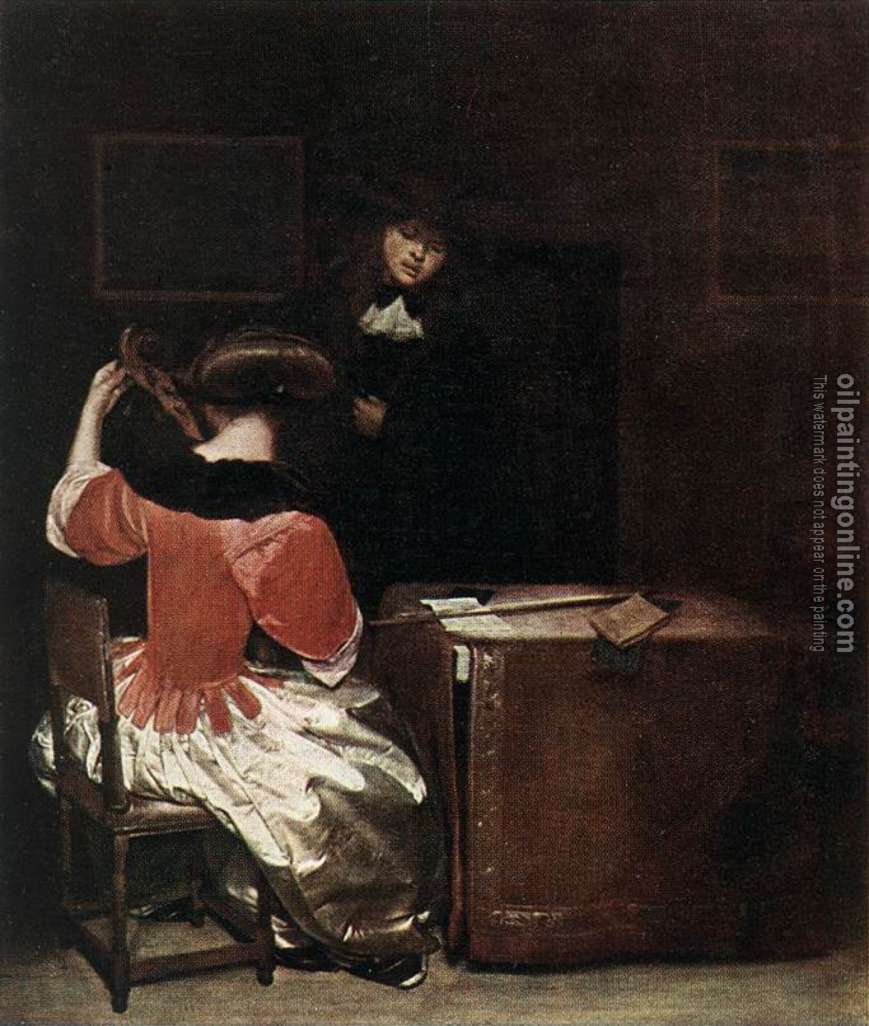 Borch, Gerard Ter - The Music Lesson